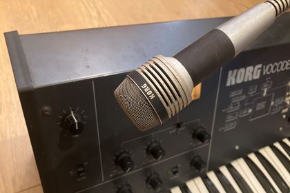 Korg-VC10 Vocoder - mods, needs service